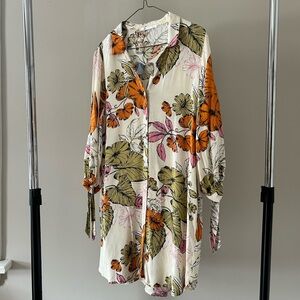 Multi colored Cupshe swim cover up